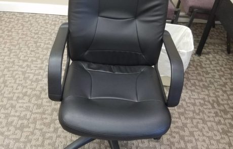 high back leather office chair