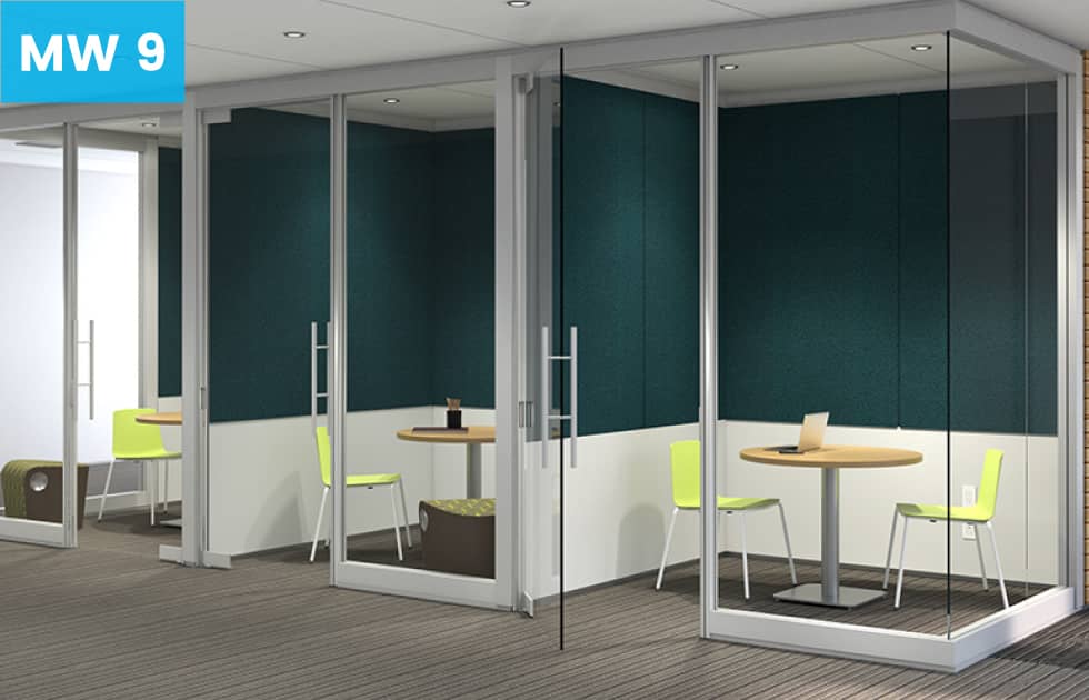 small conference rooms using removable walls